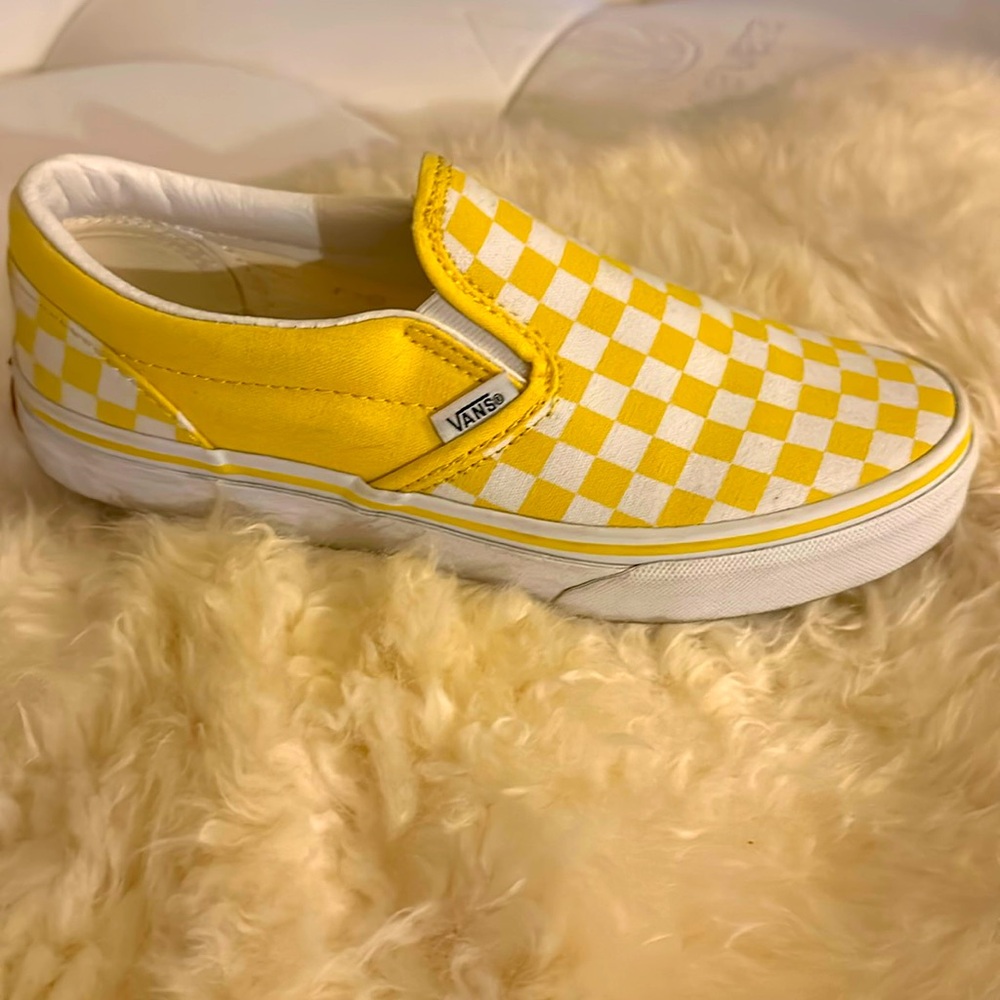 Kids Checkers Vans